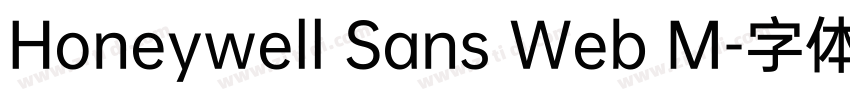 Honeywell Sans Web M字体转换